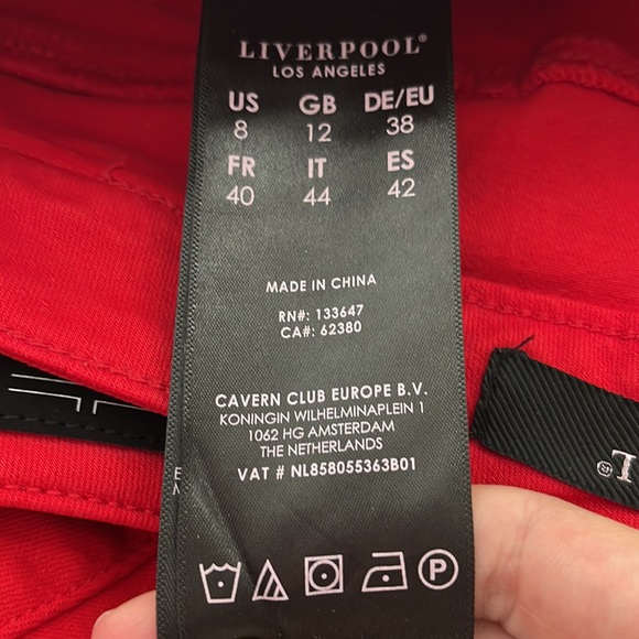 Liverpool Los Angeles Hugger Ankle Jeans Size 8 - Picture 14 of 16